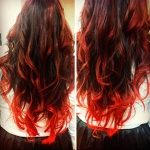 Ombré Hair Vermelho