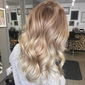 Ombre Hair cor de ouro